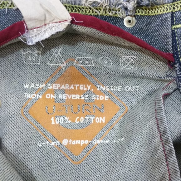 U-Turn Distressed Jeans  SZ 27 - Picture 6 of 7